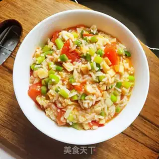 Make Tomato egg rice step 9