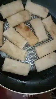 Make Spring rolls step 3