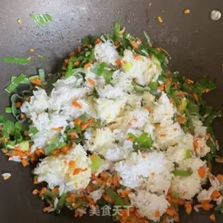 Make Egg fried rice step 6