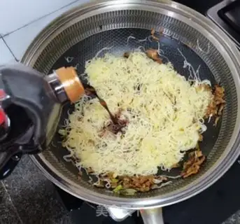 Make Lettuce and rice step 3