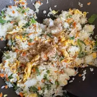 Make Egg fried rice step 8