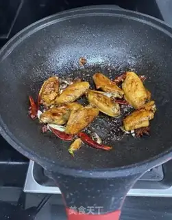 Make Chicken wings and eggs step 4