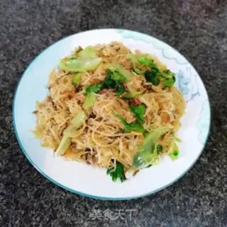 Make Lettuce and rice step 6