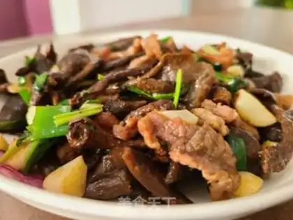 Make Slippy mushrooms and lamb step 11