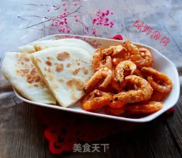 Make Hotcakes with fried shrimp step 7
