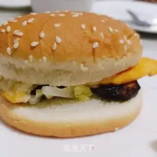 Make Chicken steak burger step 8