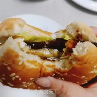 Make Chicken steak burger step 10