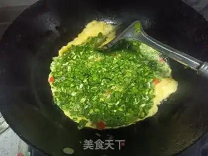 Make Cream fried eggs step 6