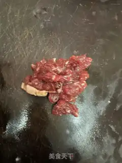 Make Egg beef porridge step 4
