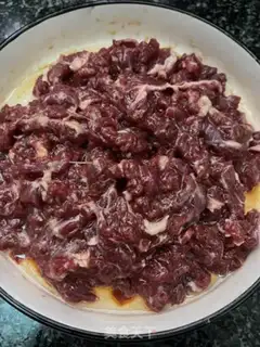 Make Steam rice powder of beef step 3