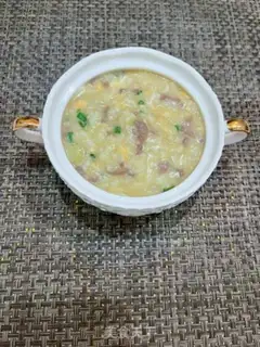 Make Egg beef porridge step 10