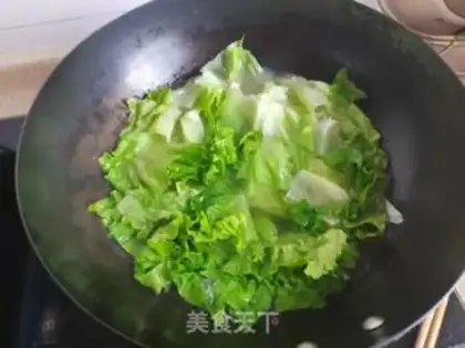 Make Fried omelet omelet soup step 6
