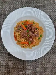 Make Steam rice powder of beef step 11