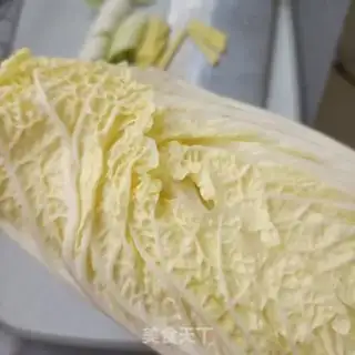 Make The cabbage fan stewed shrimp step 0