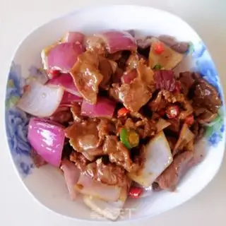 Make Onion beef step 9