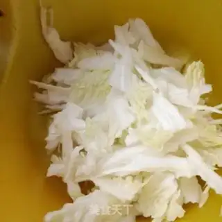 Make The cabbage fan stewed shrimp step 2