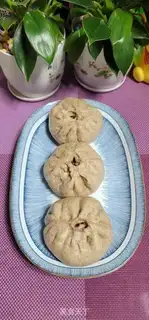 Make Pork, plum, whole wheat bun step 14