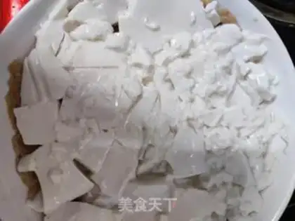 Make Tofu, steamed eggs step 0