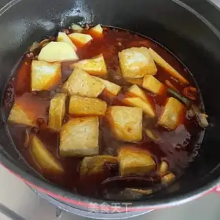 Make Spicy cabbage tofu step 8