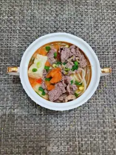 Make Tomato tofu beef soup step 12