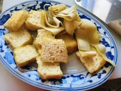 Make Tofu-based cabbage step 0