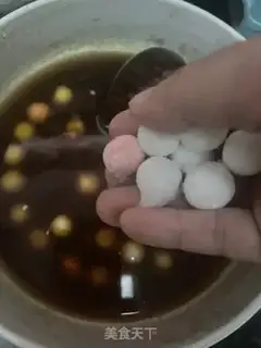 Make Red sugar soup step 2