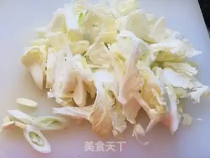Make Tofu-based cabbage step 1
