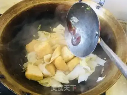 Make Tofu-based cabbage step 6