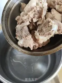 Make Big bone radish step 1