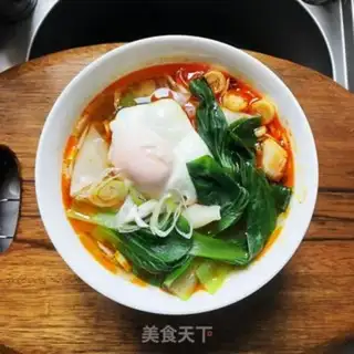 Make Sour soup and eggs step 6