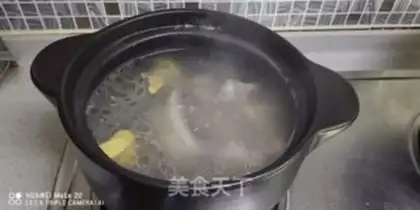 Make White radish steak soup step 5