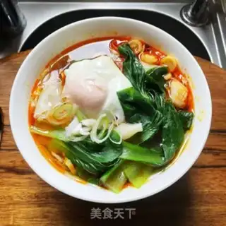 Make Sour soup and eggs step 7