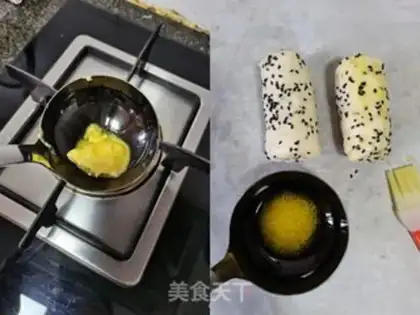 Make Hand-picked banana rolls step 3