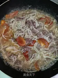 Make Tomato gin mushrooms and roast beef step 8