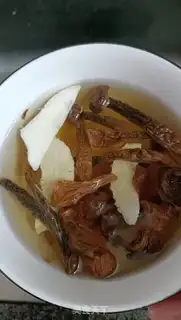 Make Pork heart mushroom soup step 0