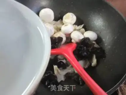 Make Blackwood mushroom barbecue step 3