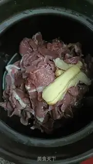 Make Pork heart mushroom soup step 4