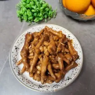 Make Peanut rice for chicken claws step 8