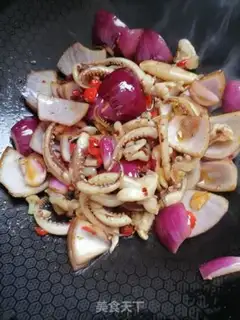 Make Fired squid step 6