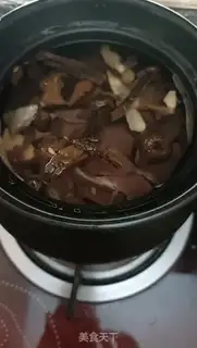 Make Pork heart mushroom soup step 5