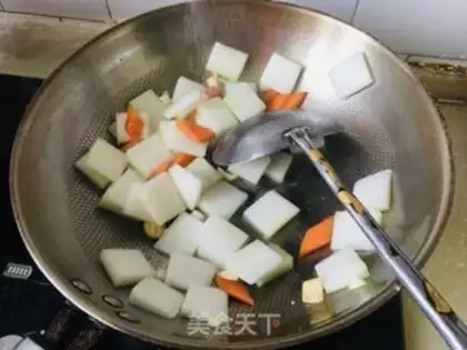 Make ♪ Clear the cucumber carrot ♪ step 3