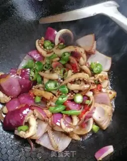 Make Fired squid step 7