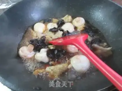 Make Blackwood mushroom barbecue step 7