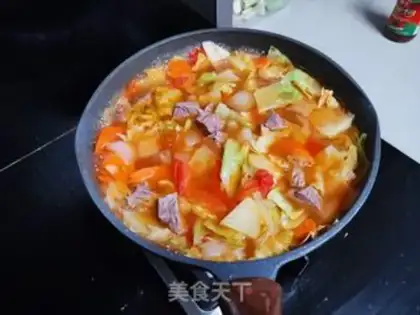 Make The borscht step 9