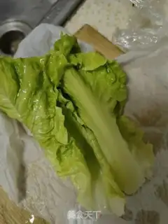 Make Spinach burrito step 1
