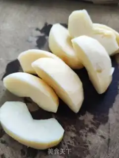 Make The big white pea apple soup step 2