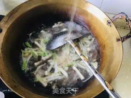 Make Duck tofu soup step 3