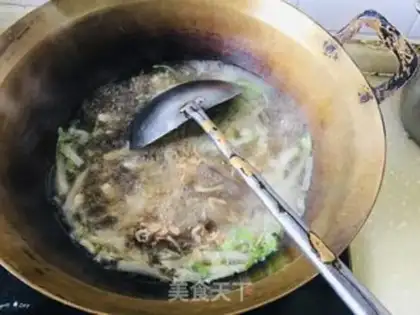 Make Duck tofu soup step 4