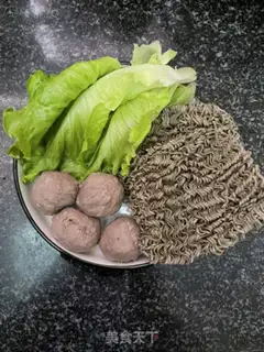 Make Beef oatmeal noodles step 2