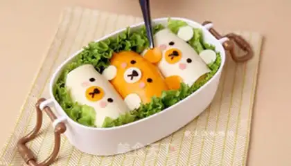 Make Bear Cheese and Cheese Chicken step 9